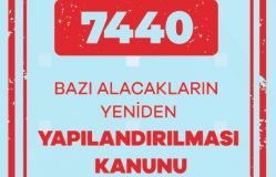 7440 Sayılı Yapılandırma Kanunu