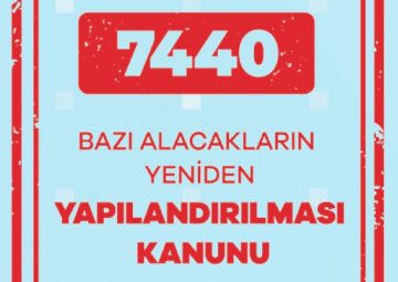 7440 Sayılı Yapılandırma Kanunu